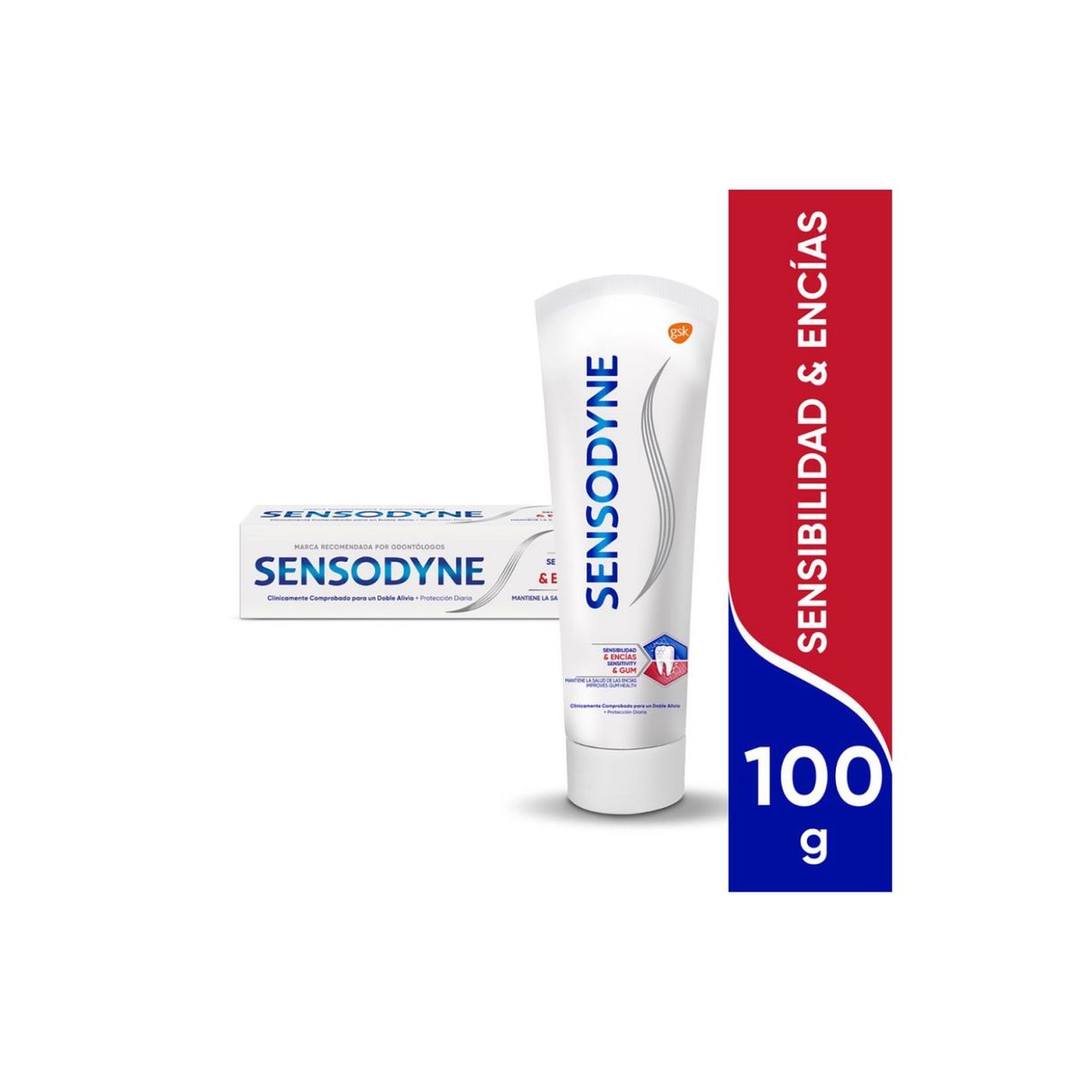 SENSODYNE - Sensodyne Pasta Dental Sensibilidad & Encías 100gr