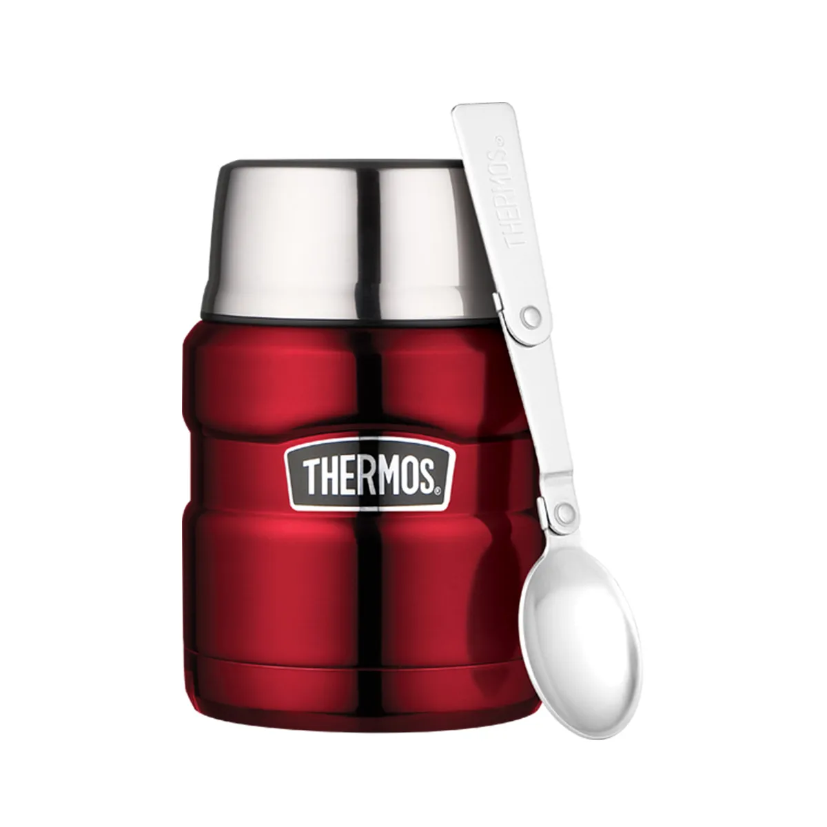 THERMOS - Termo de Thermos comida King 470ml acero inoxidable rojo