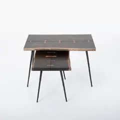 MILK - MESA DE CENTRO NEXA DUO SEARED OAK
