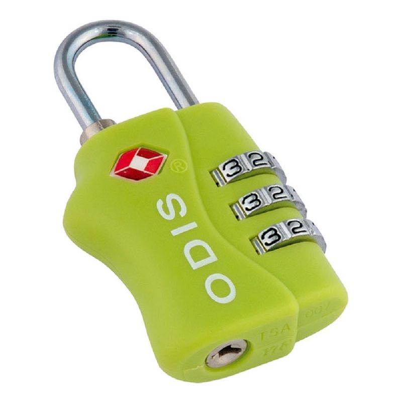 ODIS - Candado TSA 33mm Verde Odis