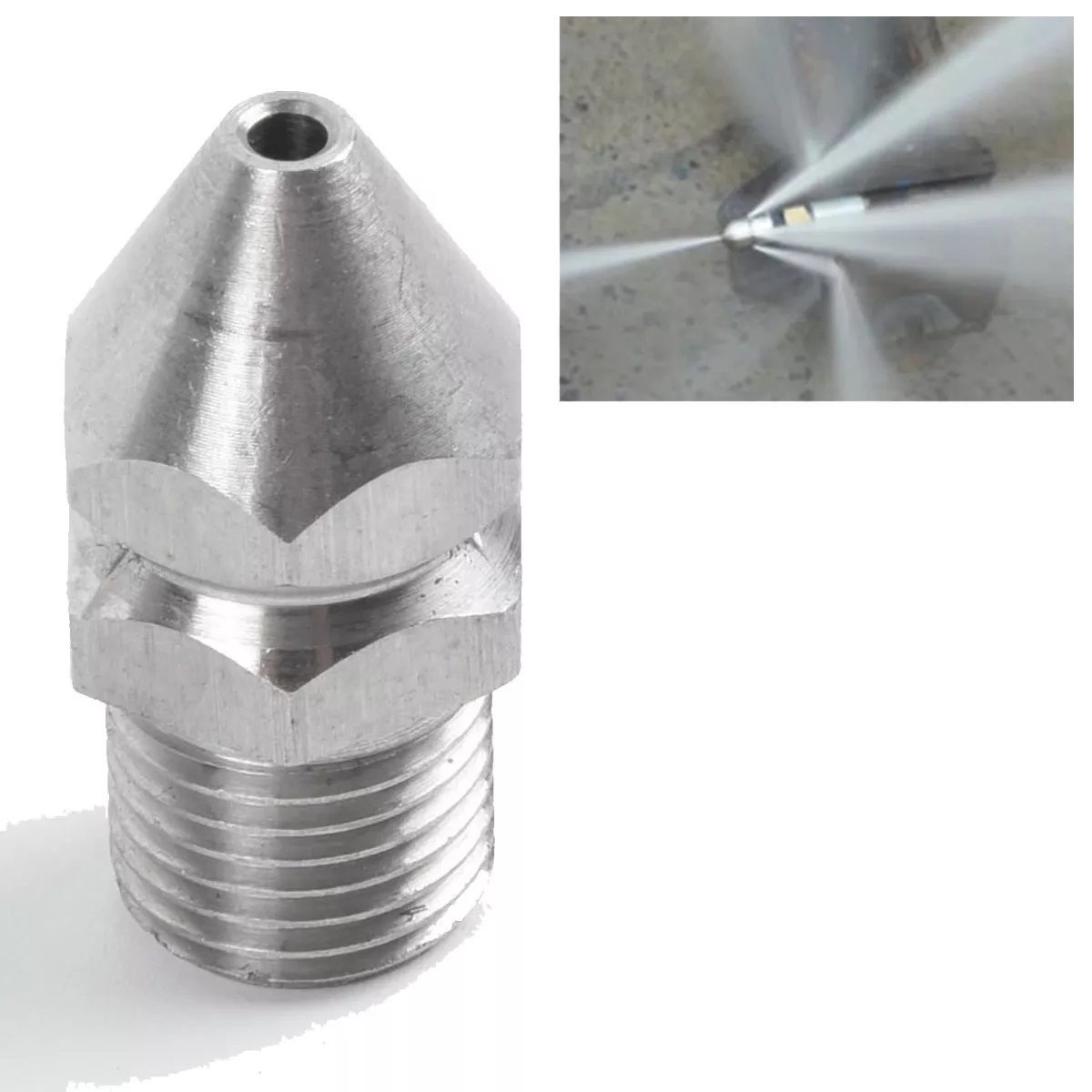 GENERICO - Boquilla Destapar Drenaje Para Hidrolavadora 14