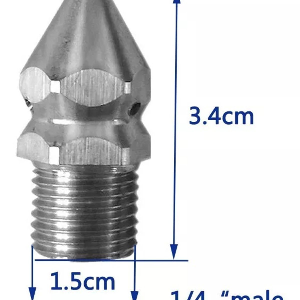 GENERICO - Boquilla Destapar Drenaje Para Hidrolavadora 14