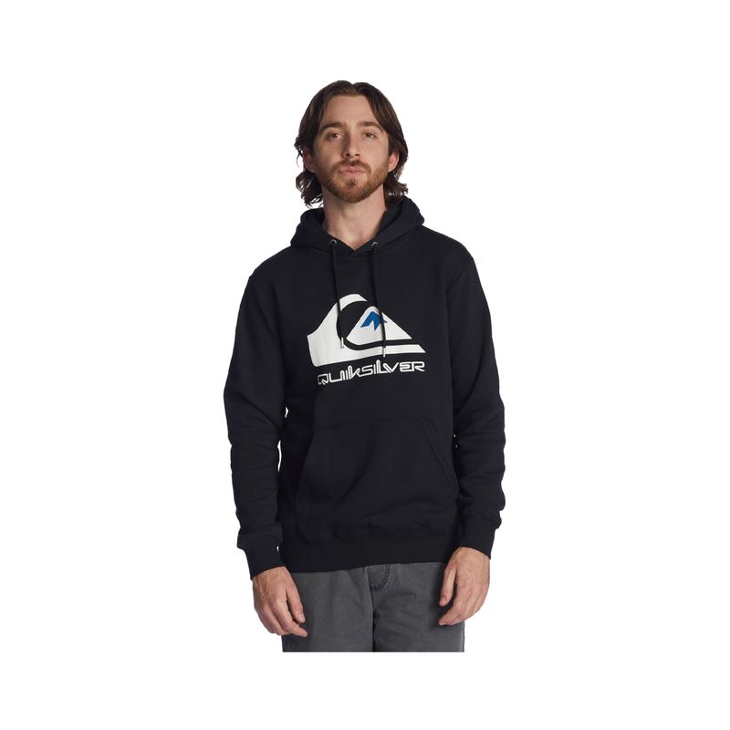 QUIKSILVER - Polerón Quiksilver Big Logo Hombre Black