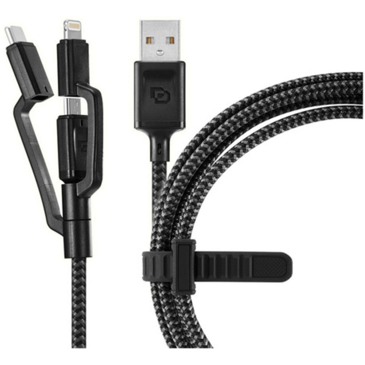 DUSTED - Cable De Carga 3 En 1 A Usb-a Dusted