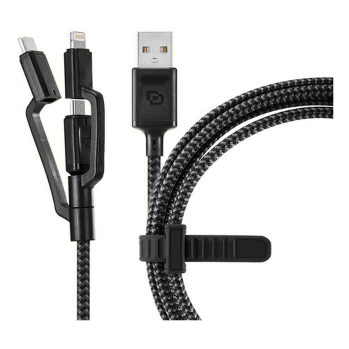 DUSTED - Cable De Carga 3 En 1 A Usb-a Dusted