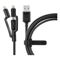 Cable De Carga 3 En 1 A Usb-a