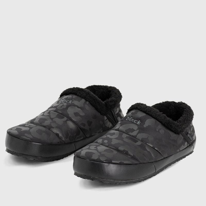 BUBBA - Pantuflas Animal Black Bubba
