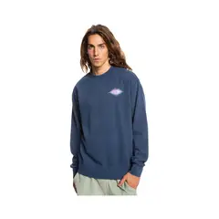 QUIKSILVER - Polerón Neon Slab Hombre Insignia Blue