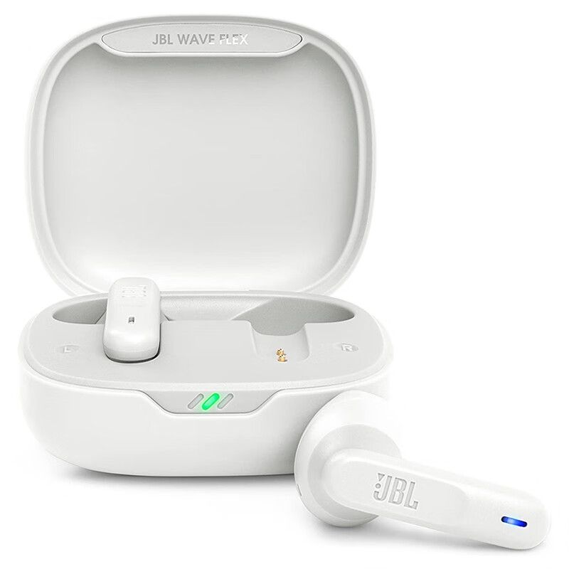 JBL - Audífonos Bluetooth JBL Wave Flex Blanco