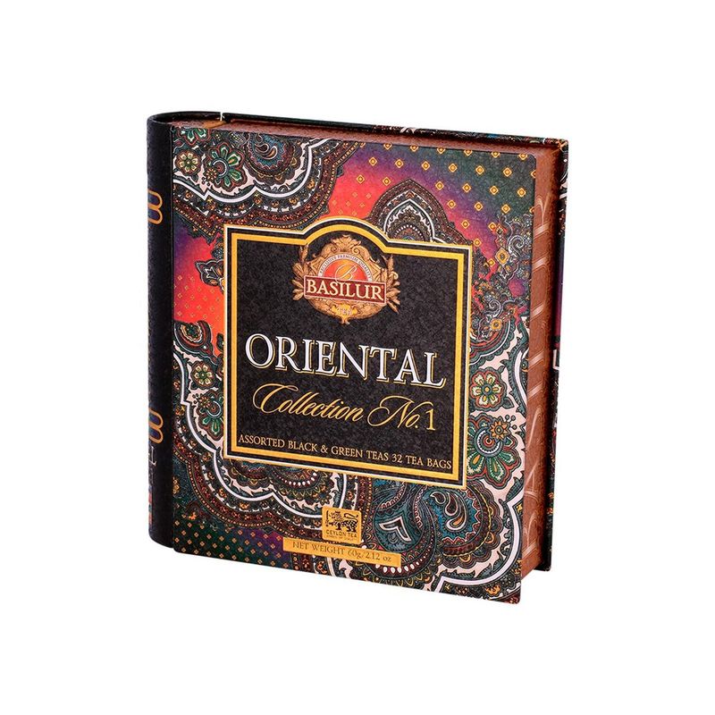 BASILUR - Libro Oriental Te Con Sabores 32 Bolsitas - Basilur