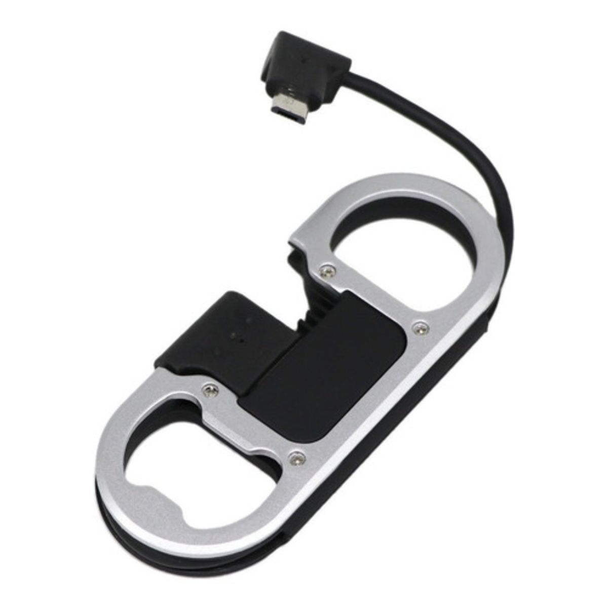 DUSTED - Llavero Multifuncion Con Cable Micro Usb Dusted Negro