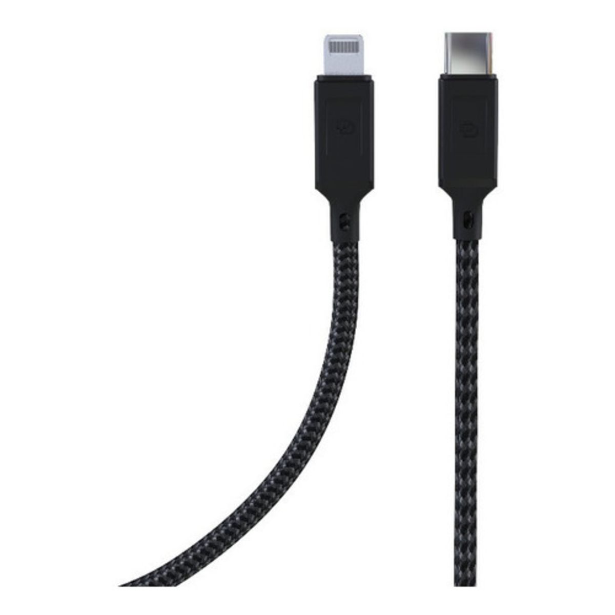 DUSTED - Cable Dusted Lightning Mfi A Usb C 1.2m Rugged Negro