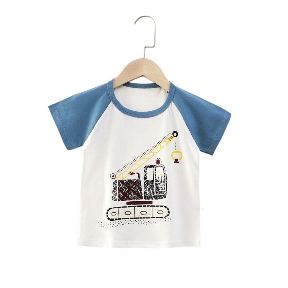 MATTEO - Polera niño grua algodón talla 1 a 6