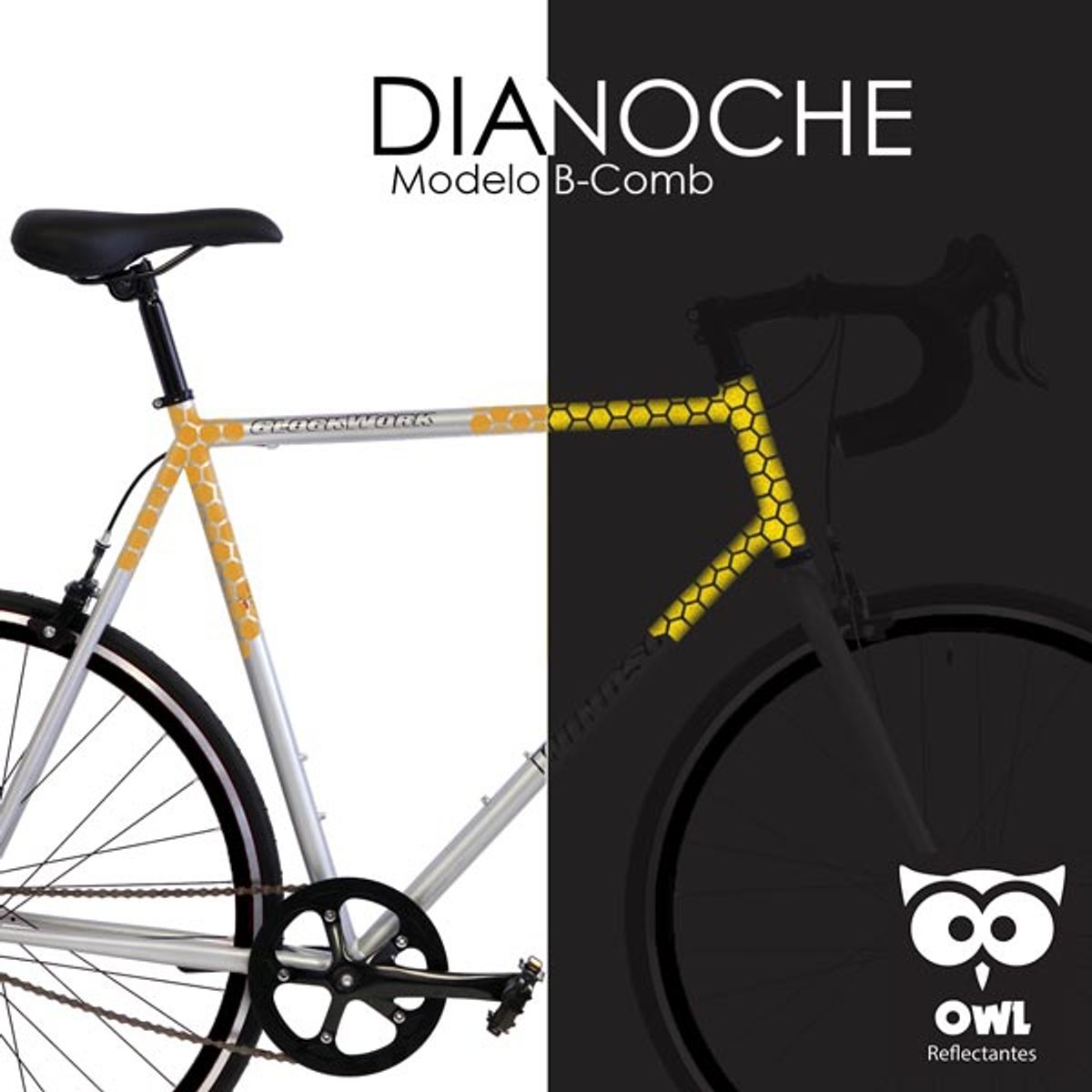 OWL - Reflectante OWL Premask B-Comb Amarillo