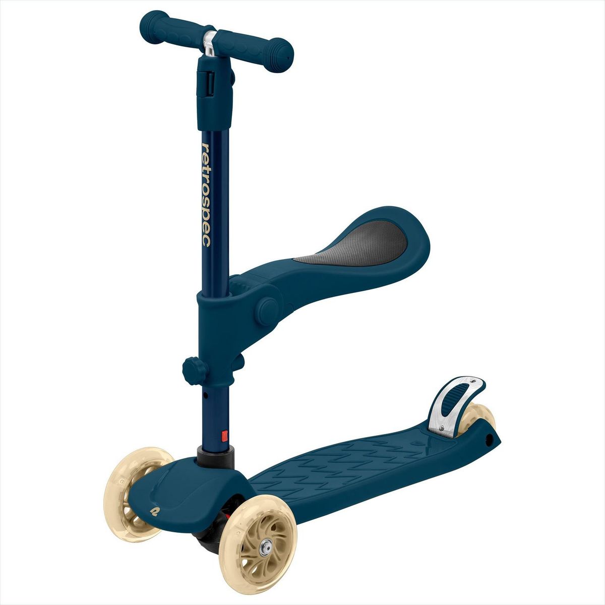 RETROSPEC - Scooter Infantil Chipmunk Plus (3+ años) - Navy