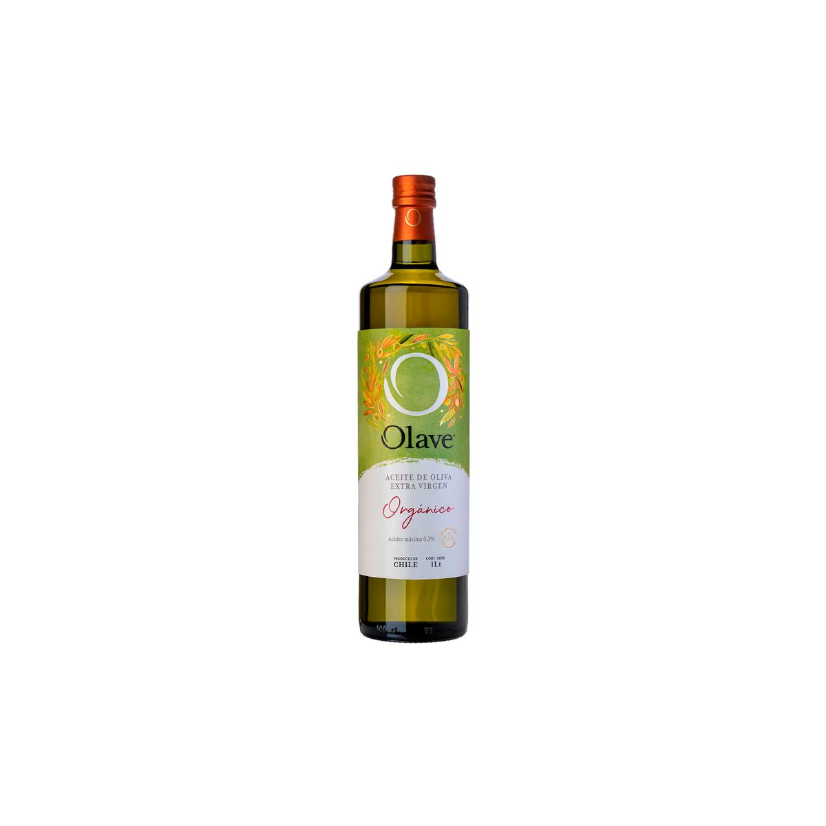 OLAVE - Aceite de Oliva extra virgen Olave Organico 1 x 1000 ml