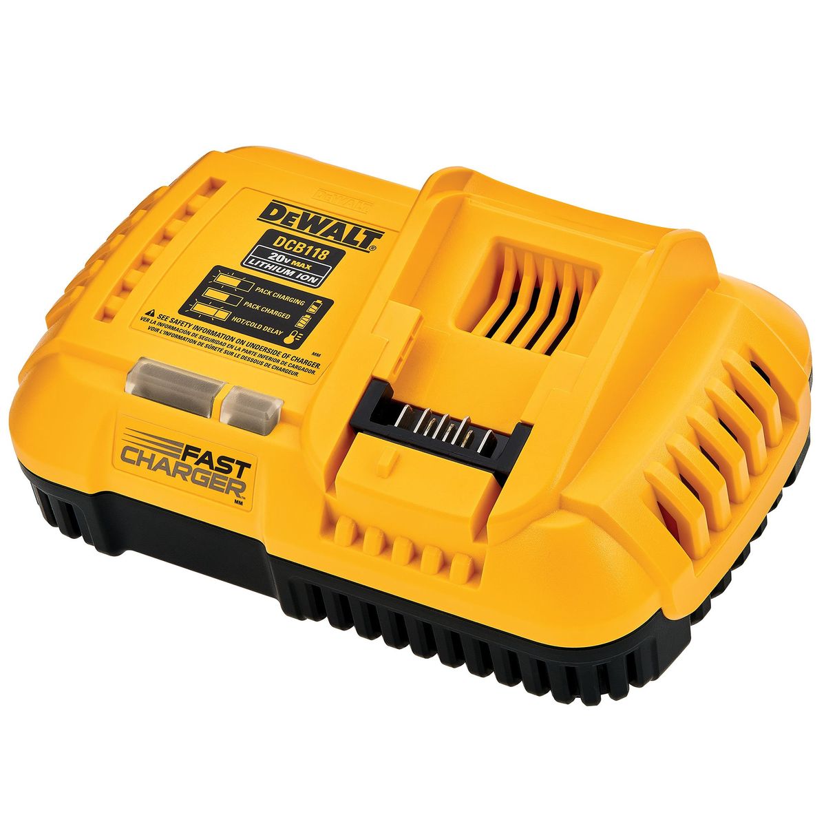 DEWALT - Cargador Flexvolt 60V Litio ion DEWALT DCB118-B2