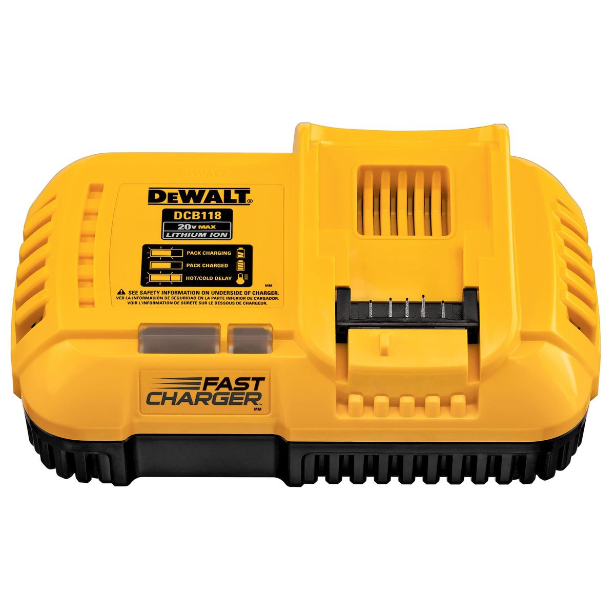DEWALT - Cargador Flexvolt 60V Litio ion DEWALT DCB118-B2