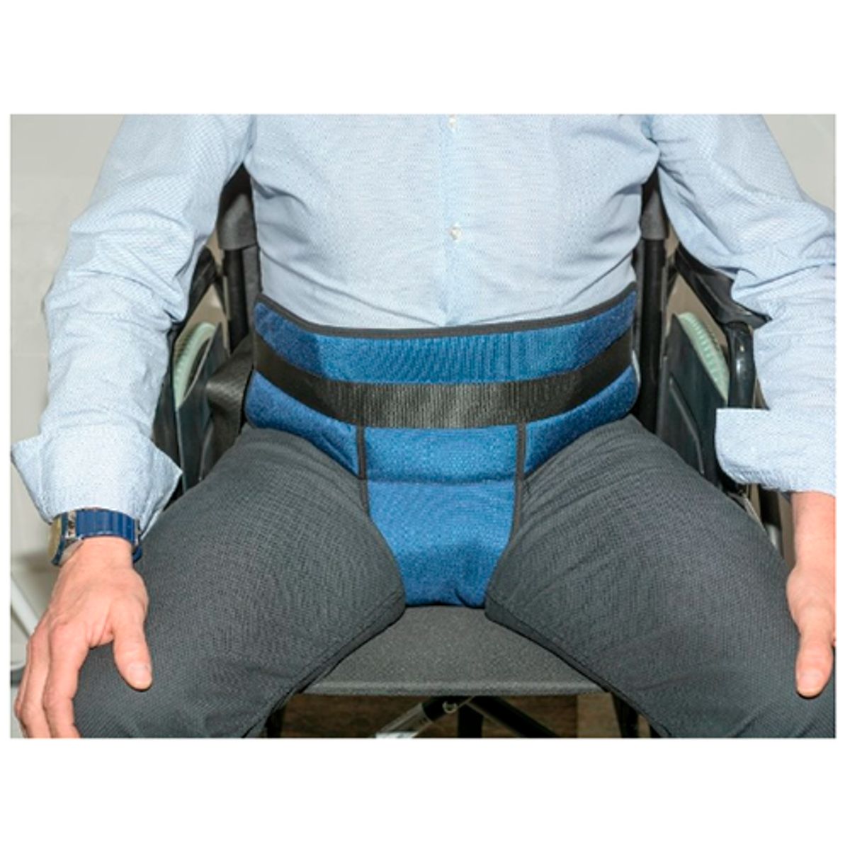 GARCIA 1880 - Cinturón de seguridad para silla de ruedas modelo pélvico