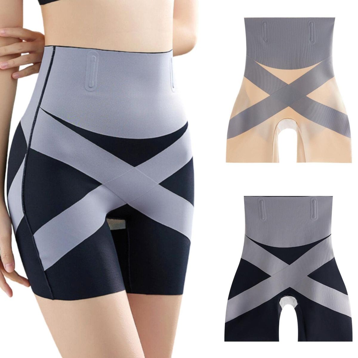 EVERSO - Calza Corta Mujer Moldeadores Levantacola