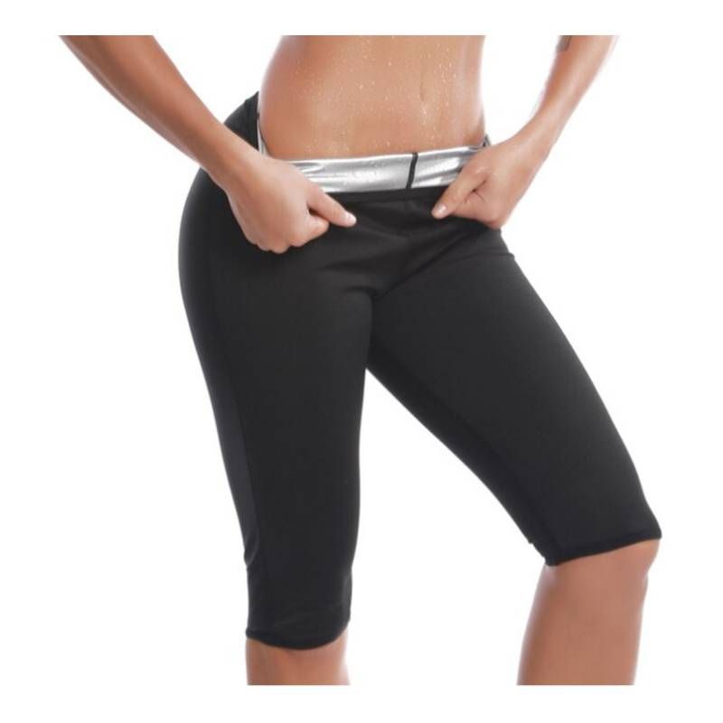 EVERSO - Leggings Pantalones Cortos Efecto SaunaCaliente