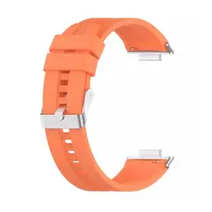 GENERICO - Correa Silicona Compatible con Huawei Watch Fit 2 Naranja