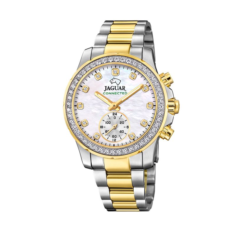 JAGUAR - Reloj J982/1 Jaguar Blanco Mujer Hybrid.-