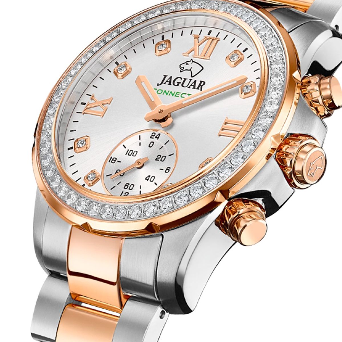 JAGUAR - Reloj J981/2 Jaguar Plateado Mujer Hybrid