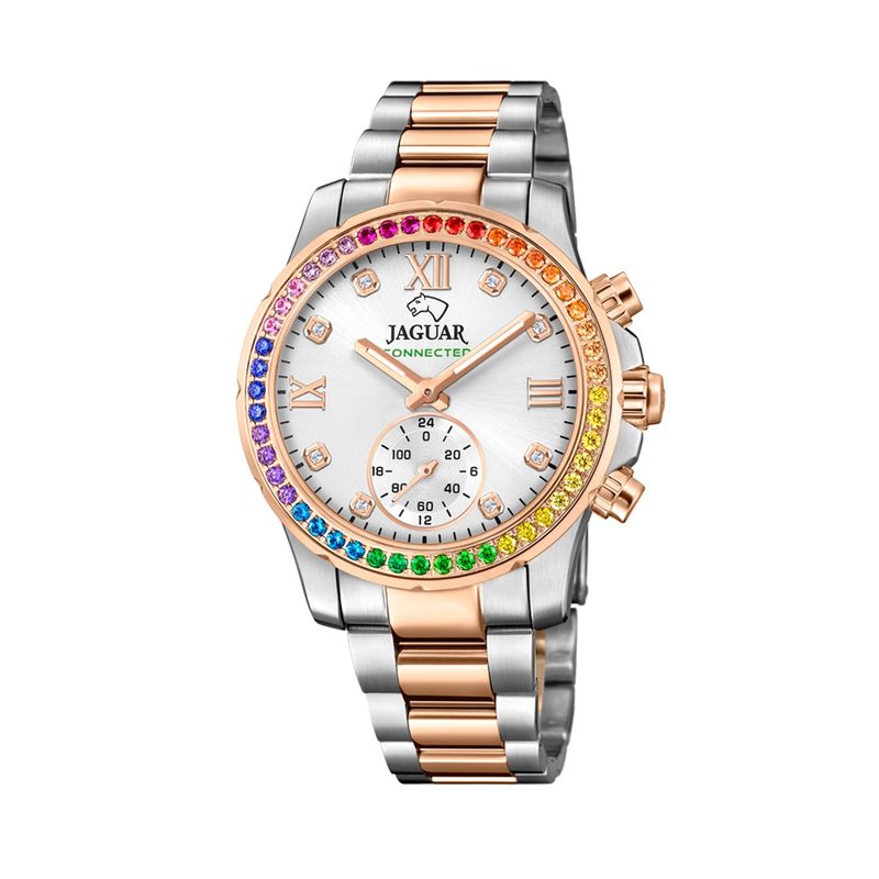 JAGUAR - Reloj J981/4 Jaguar Plateado Mujer Hybrid