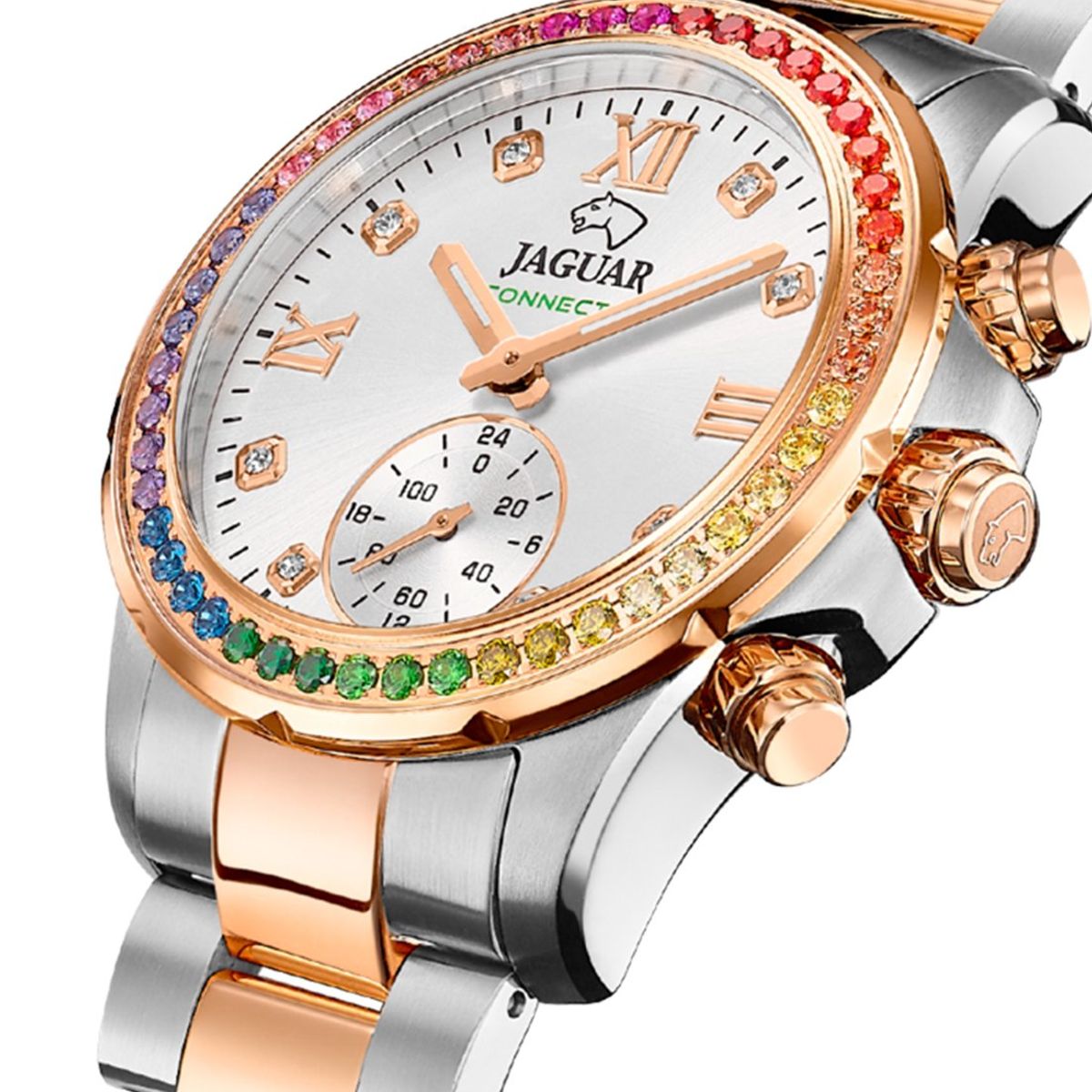 JAGUAR - Reloj J981/4 Jaguar Plateado Mujer Hybrid