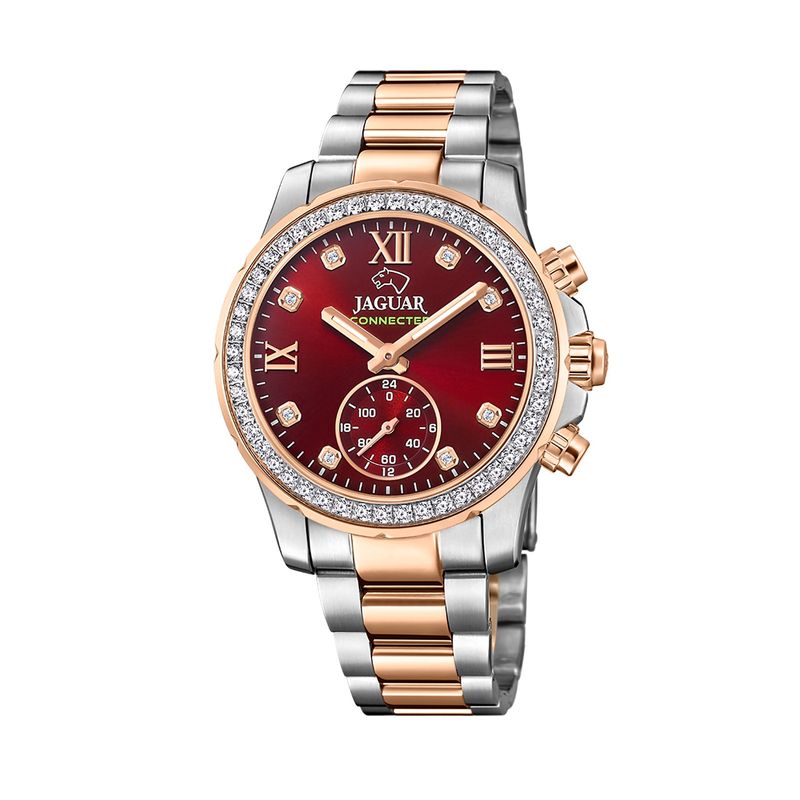 JAGUAR - Reloj J9813 Burdeo Mujer HYBRID