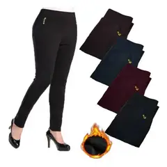 EVERSO - Pack3 Pantalón Calza Lola Forrada Con Chiporro Con Cierre