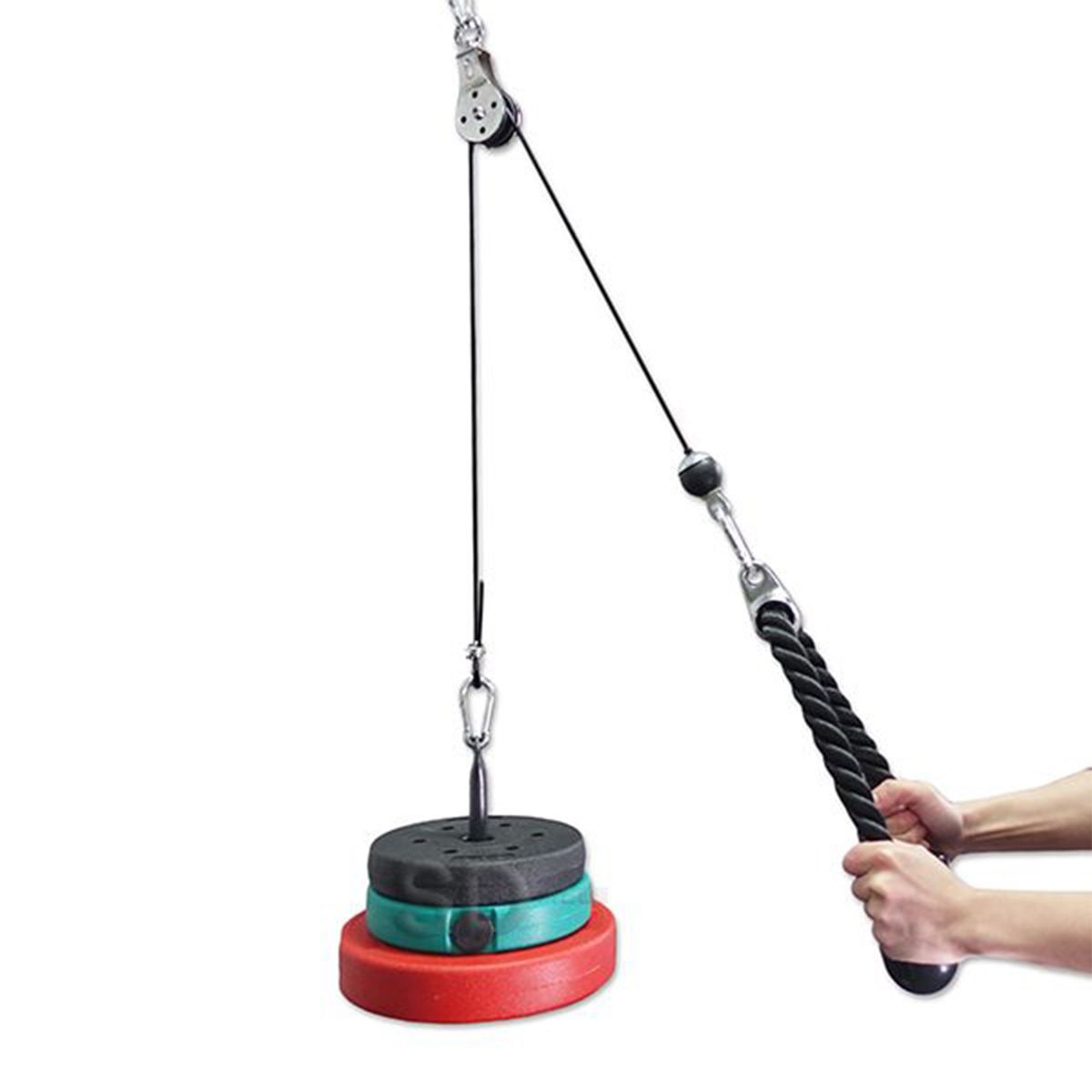 SDFIT - Piola Cable De Polea Para Maquinas 2000 Lb Tensile 6 Mm 10 Mt…