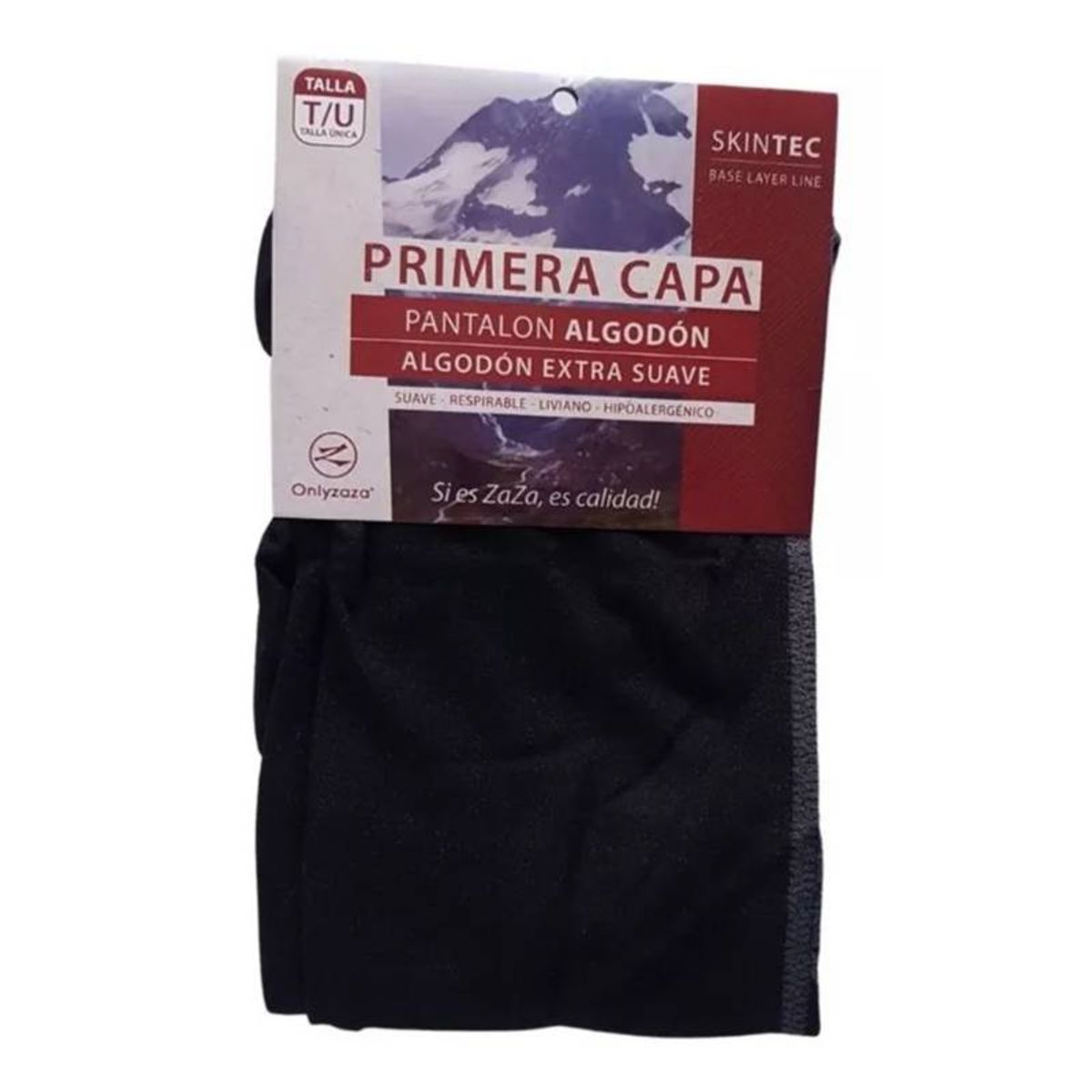EVERSO - Pantalón - Calza Primera Capa Mujer Algodón Suave