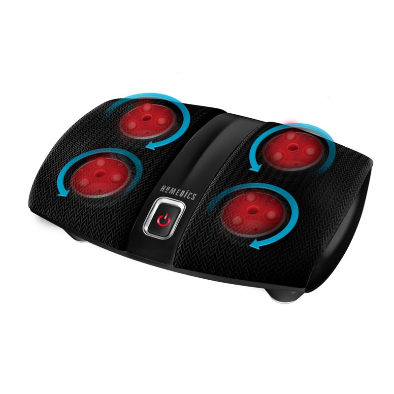 HOMEDICS - Masajeador Shiatsu Para Pies Cabezas Rotatorias Homedics