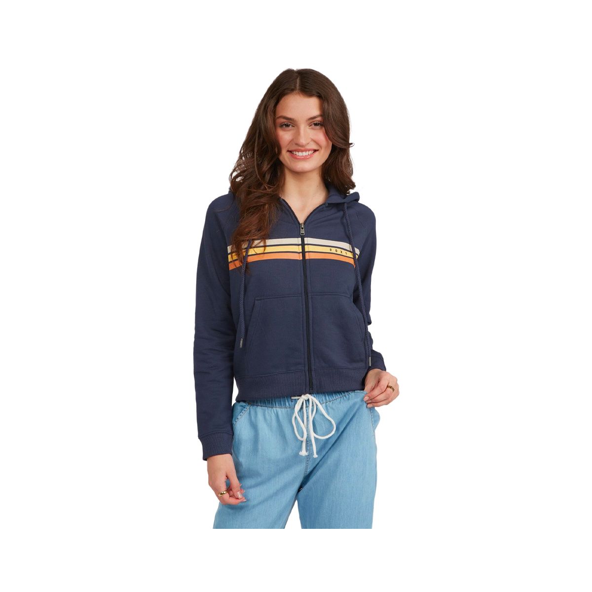 ROXY - Polerón Roxy Easy Evening Mujer Mood Indigo