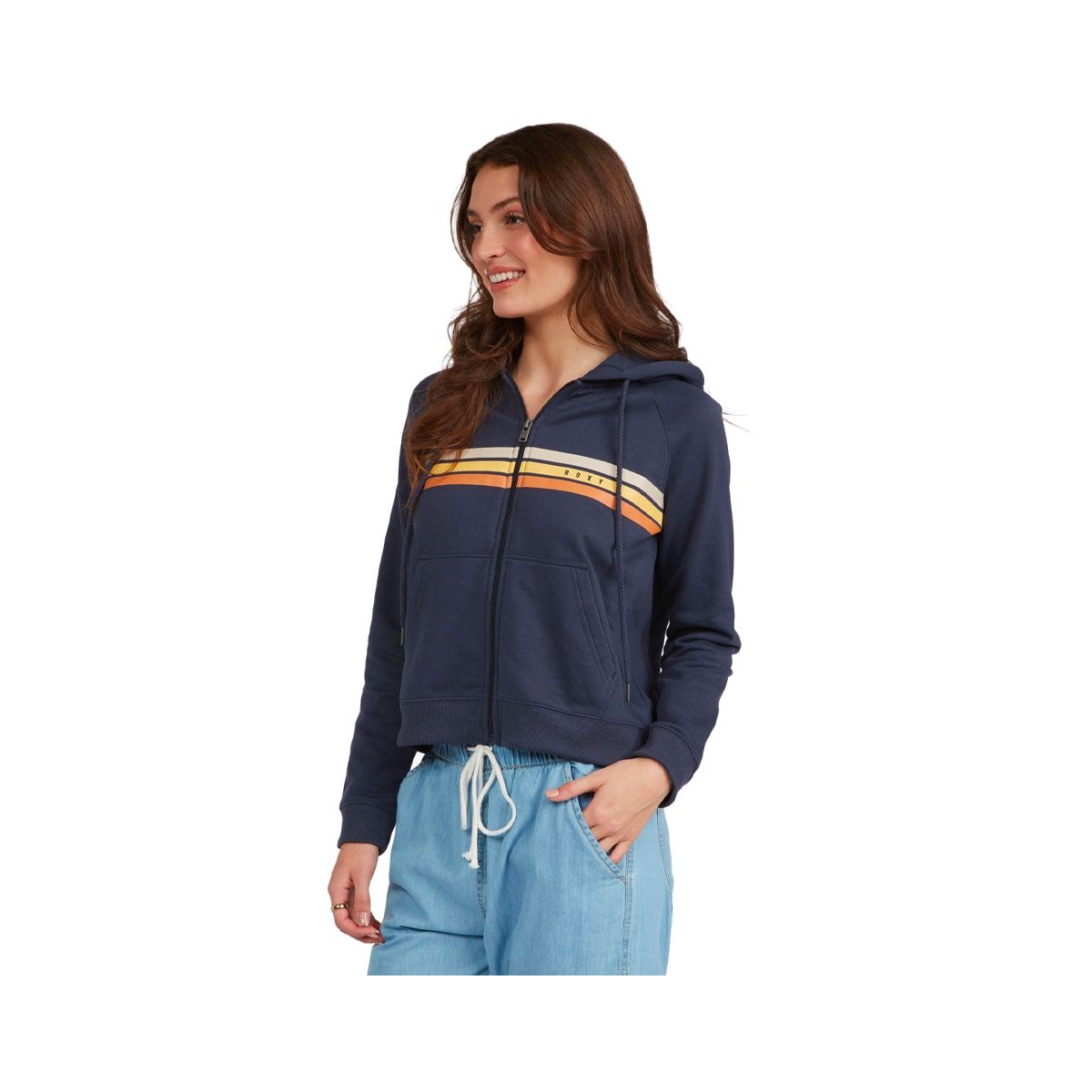 ROXY - Polerón Roxy Easy Evening Mujer Mood Indigo