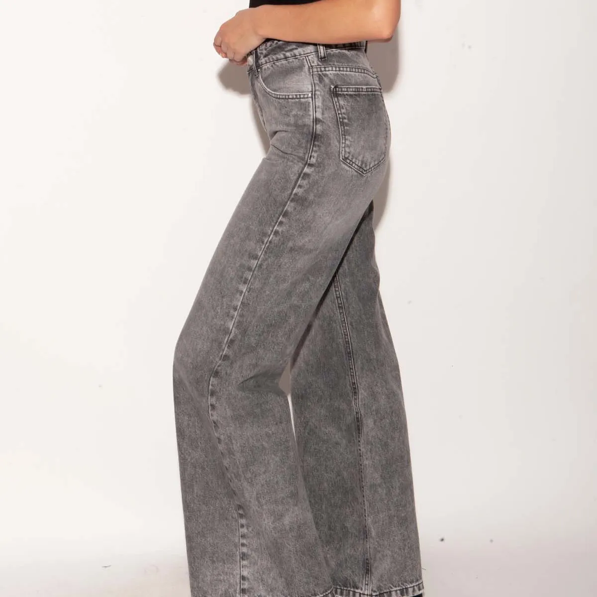 MOMCHIC - Jeans Stella New Gris