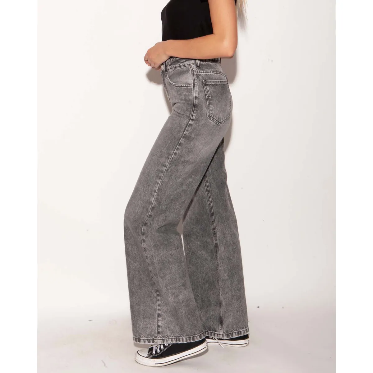 MOMCHIC - Jeans Stella New Gris