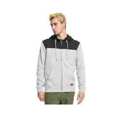 QUIKSILVER - Polerón Keller Block Hombre Light Grey Heather