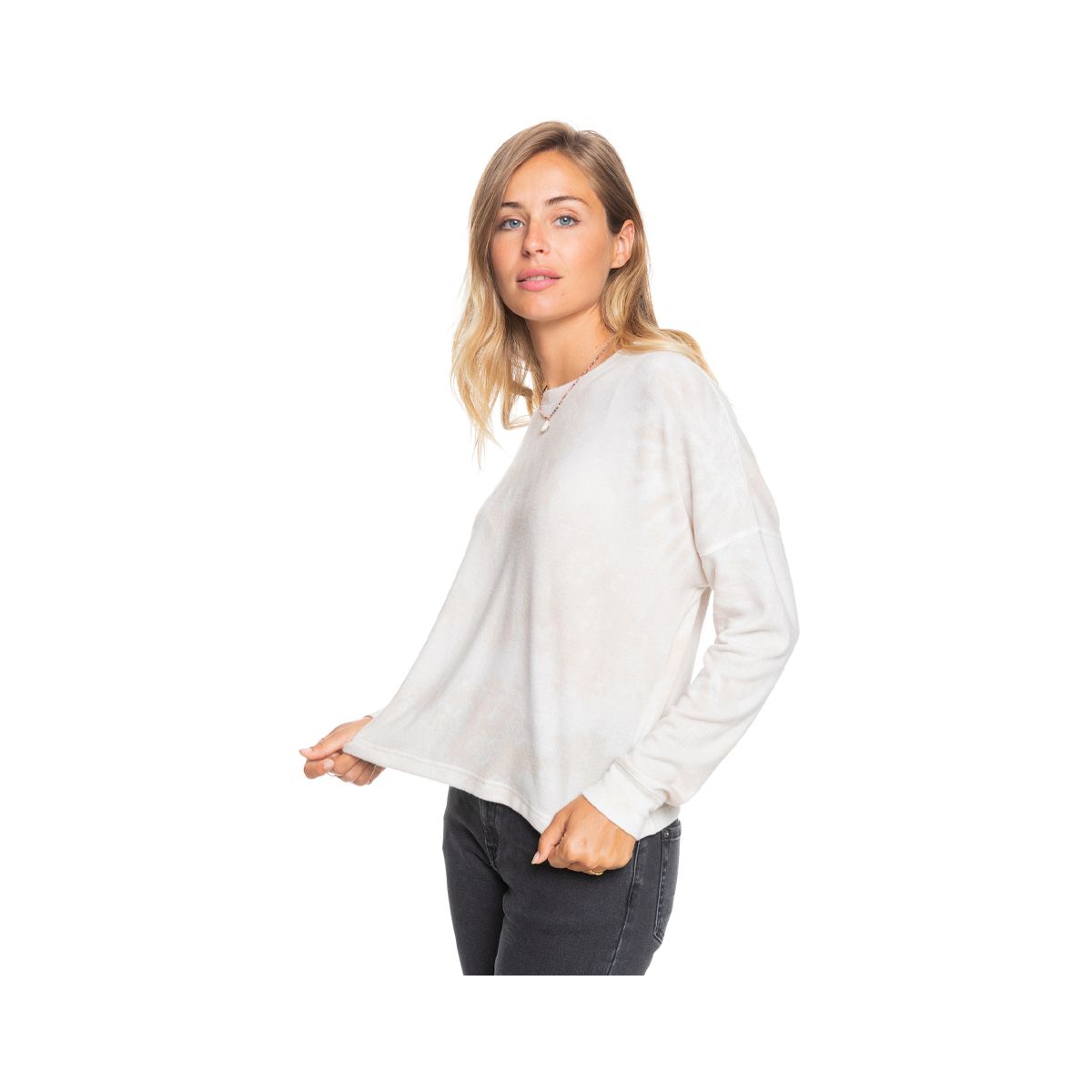 ROXY - Polerón Roxy Current Mood Mujer Tapioca Spiral