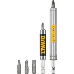 DEWALT - Set guías magnéticas + 3 puntas atornillar
