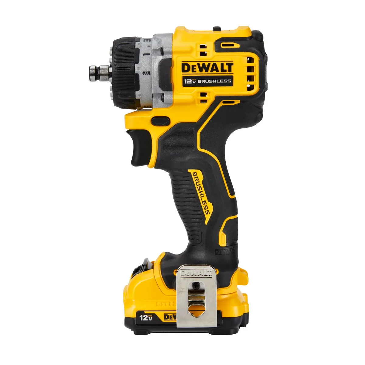 DEWALT - Kit Taladro/Atornillador 12V Multicabezal 5en1 XTREME™ DEWALT