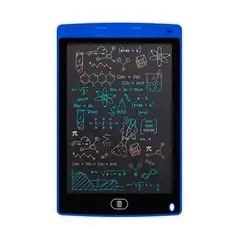 GENERICO - Pizarra Magica Lcd Para Niños Azul