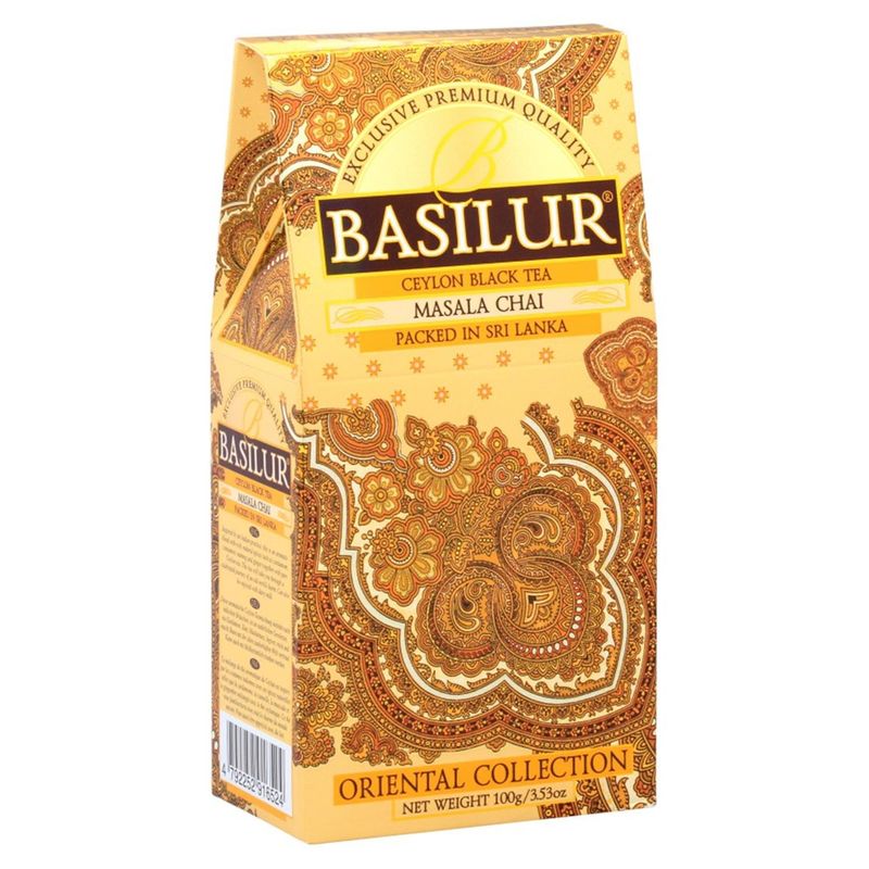 BASILUR - Te Oriental Masala Chai Hoja 100 Gr - Basilur