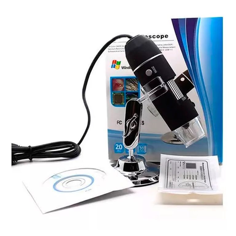 Microscopio Digital Usb 500x / 8 Led