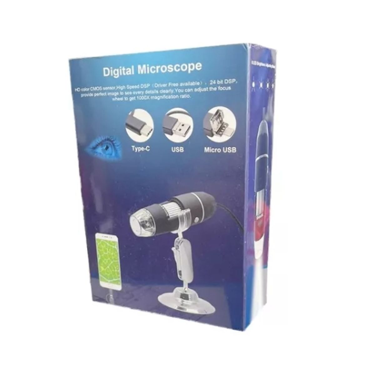 ESHOPANGIE - Microscopio Digital Usb 500x / 8 Led