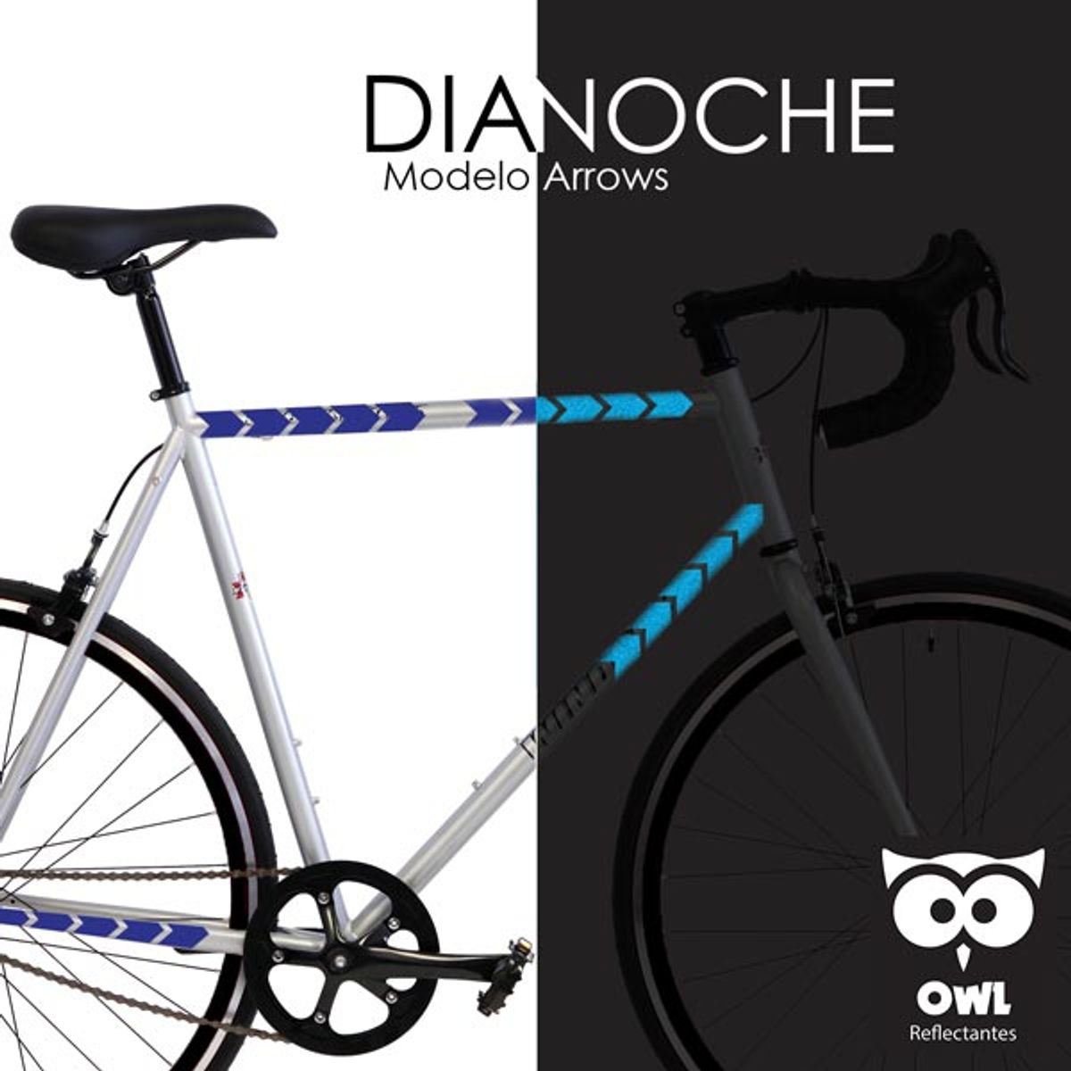 OWL - Reflectante OWL DIY Arrow Azul