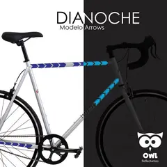 OWL - Reflectante DIY Arrow Azul
