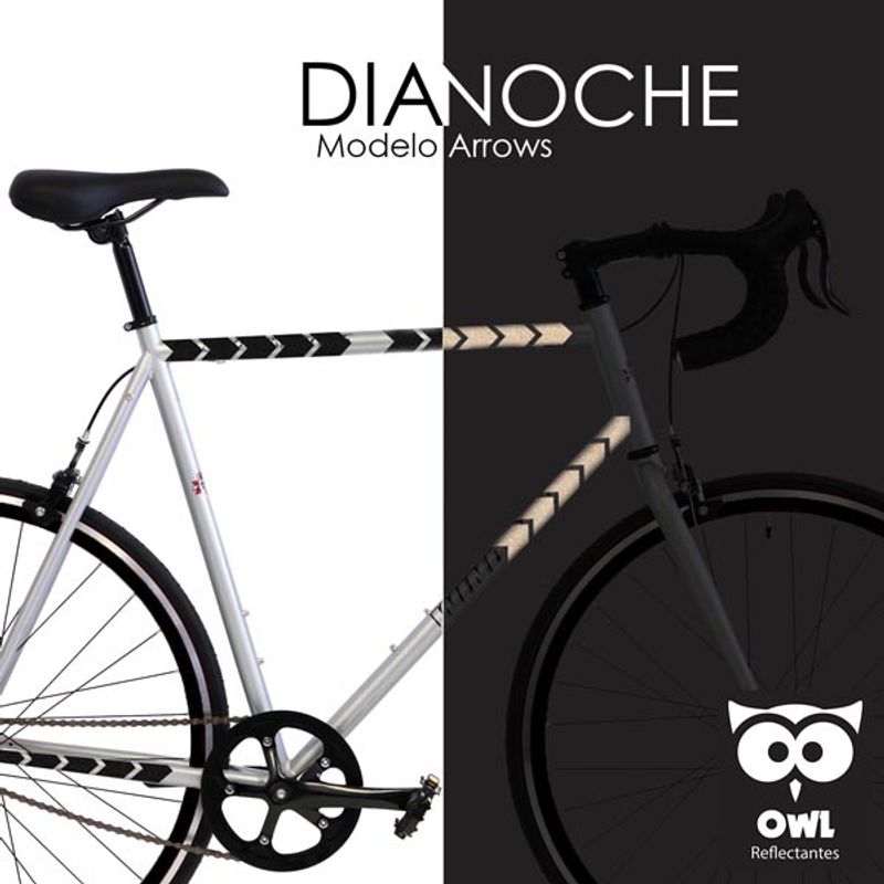 OWL - Reflectante OWL DIY Arrow Negro
